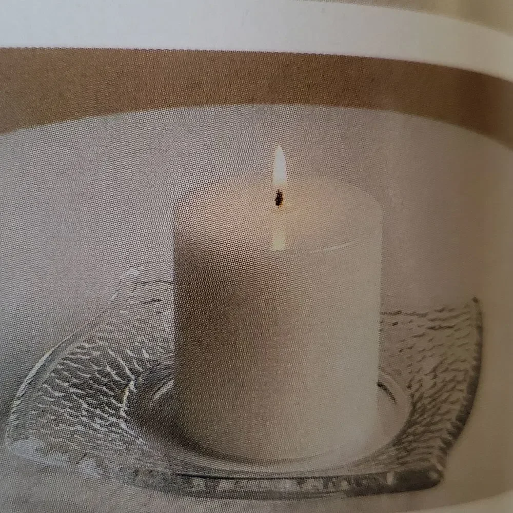 💜NIB PartyLite Clear Clarity Pillar Tray Set - Picture 9 of 10